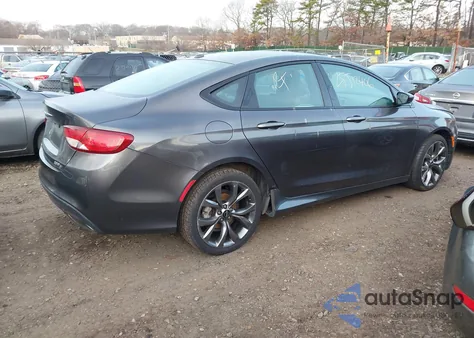 2015 Chrysler 200 S z USA, uszkodzony, nr VIN 1C3CCCDG3FN683566